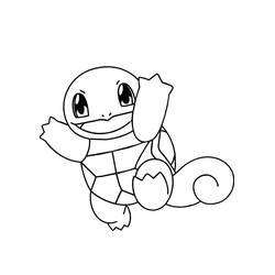 Dibujo Squirtle (Videojuegos) #181503 para imprimir y colorear
