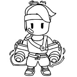 Dibujo Stumble Guys (Videojuegos) #215575 para imprimir y colorear