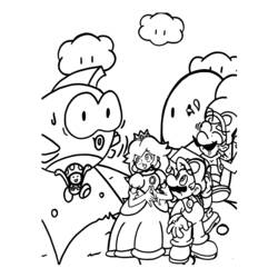 Dibujo para colorear: Super Mario Bros (Videojuegos) #153588 - Dibujos para Colorear e Imprimir Gratis