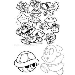 Dibujo para colorear: Super Mario Bros (Videojuegos) #153596 - Dibujos para Colorear e Imprimir Gratis