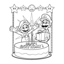 Dibujo para colorear: Super Mario Bros (Videojuegos) #153620 - Dibujos para Colorear e Imprimir Gratis