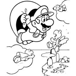 Dibujo para colorear: Super Mario Bros (Videojuegos) #153622 - Dibujos para Colorear e Imprimir Gratis