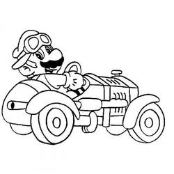 Dibujo para colorear: Super Mario Bros (Videojuegos) #153635 - Dibujos para Colorear e Imprimir Gratis