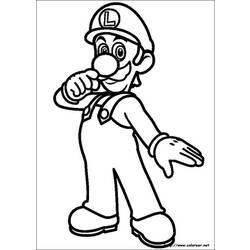 Dibujo para colorear: Super Mario Bros (Videojuegos) #153647 - Dibujos para Colorear e Imprimir Gratis