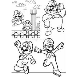 Dibujo para colorear: Super Mario Bros (Videojuegos) #153654 - Dibujos para Colorear e Imprimir Gratis