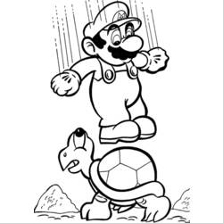 Dibujo para colorear: Super Mario Bros (Videojuegos) #153668 - Dibujos para Colorear e Imprimir Gratis