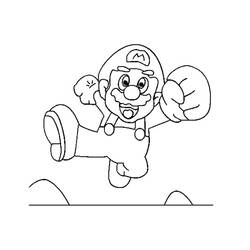 Dibujo para colorear: Super Mario Bros (Videojuegos) #153675 - Dibujos para Colorear e Imprimir Gratis