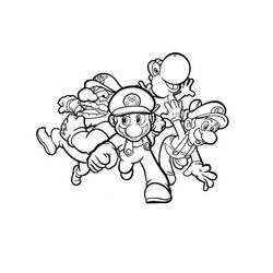 Dibujo para colorear: Super Mario Bros (Videojuegos) #153688 - Dibujos para Colorear e Imprimir Gratis