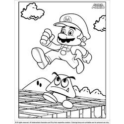 Dibujo para colorear: Super Mario Bros (Videojuegos) #153691 - Dibujos para Colorear e Imprimir Gratis