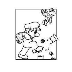 Dibujo para colorear: Super Mario Bros (Videojuegos) #153693 - Dibujos para Colorear e Imprimir Gratis