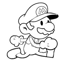Dibujo para colorear: Super Mario Bros (Videojuegos) #153703 - Dibujos para Colorear e Imprimir Gratis