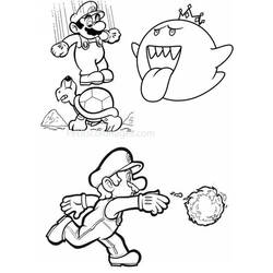 Dibujo para colorear: Super Mario Bros (Videojuegos) #153744 - Dibujos para Colorear e Imprimir Gratis