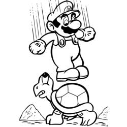 Dibujo para colorear: Super Mario Bros (Videojuegos) #153745 - Dibujos para Colorear e Imprimir Gratis