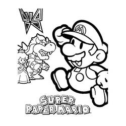 Dibujo para colorear: Super Mario Bros (Videojuegos) #153747 - Dibujos para Colorear e Imprimir Gratis