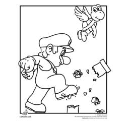Dibujo para colorear: Super Mario Bros (Videojuegos) #153757 - Dibujos para Colorear e Imprimir Gratis
