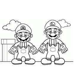 Dibujo para colorear: Super Mario Bros (Videojuegos) #153759 - Dibujos para Colorear e Imprimir Gratis