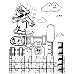 Dibujo para colorear: Super Mario Bros (Videojuegos) #153774 - Dibujos para Colorear e Imprimir Gratis