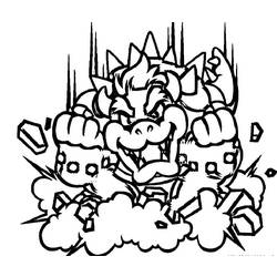 Dibujo para colorear: Super Mario Bros (Videojuegos) #153792 - Dibujos para Colorear e Imprimir Gratis