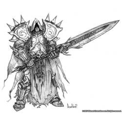 Dibujo para colorear: Warcraft (Videojuegos) #113036 - Dibujos para Colorear e Imprimir Gratis