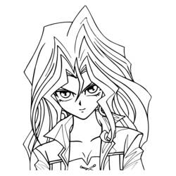 Dibujo para colorear: Yu-Gi-Oh! (Videojuegos) #52998 - Dibujos para Colorear e Imprimir Gratis