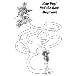 Dibujo para colorear: Yu-Gi-Oh! (Videojuegos) #53051 - Dibujos para Colorear e Imprimir Gratis