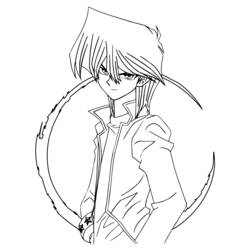 Dibujo para colorear: Yu-Gi-Oh! (Videojuegos) #53054 - Dibujos para Colorear e Imprimir Gratis