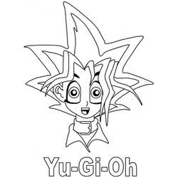 Dibujo para colorear: Yu-Gi-Oh! (Videojuegos) #53057 - Dibujos para Colorear e Imprimir Gratis