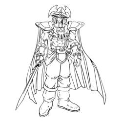 Dibujo Yu-Gi-Oh! (Videojuegos) #53099 para imprimir y colorear